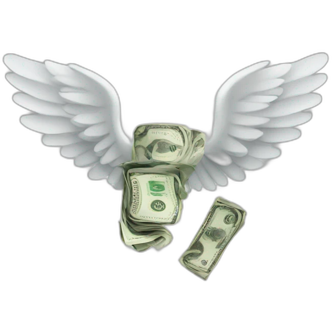 money with wings emoji