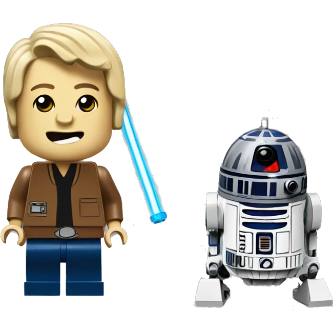 Lego and star wars emoji