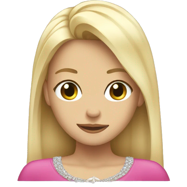 blonde bowing down to a queen emoji