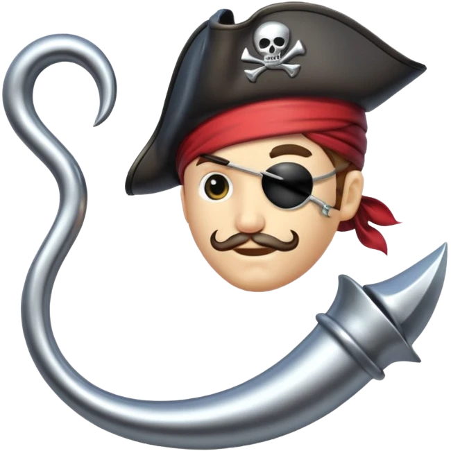 Pirate Hook emoji