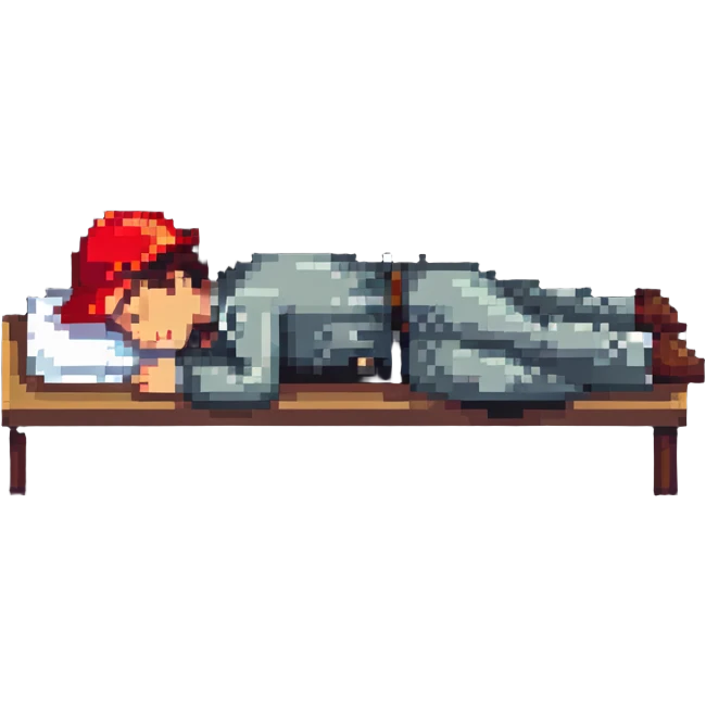 labour worker sleeping emoji