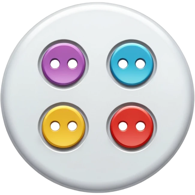 sewing button emoji