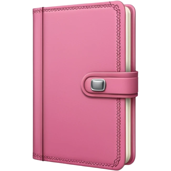 pink diary emoji