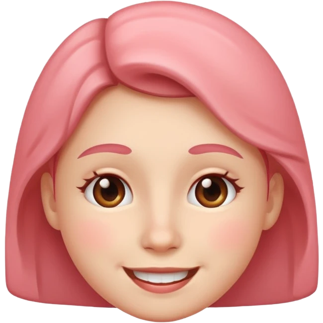 😚🩷 emoji