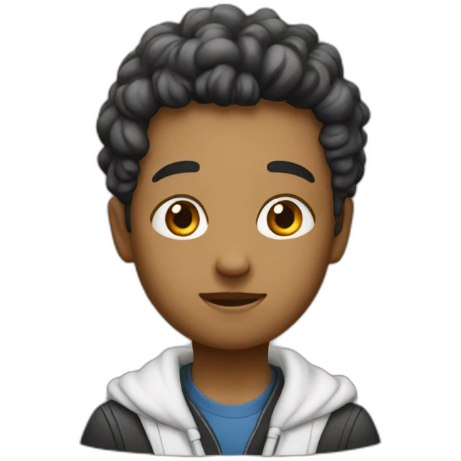 Create a innocent student emoji