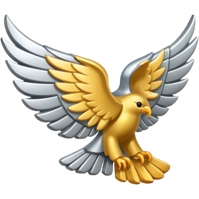 Left side wing emoji