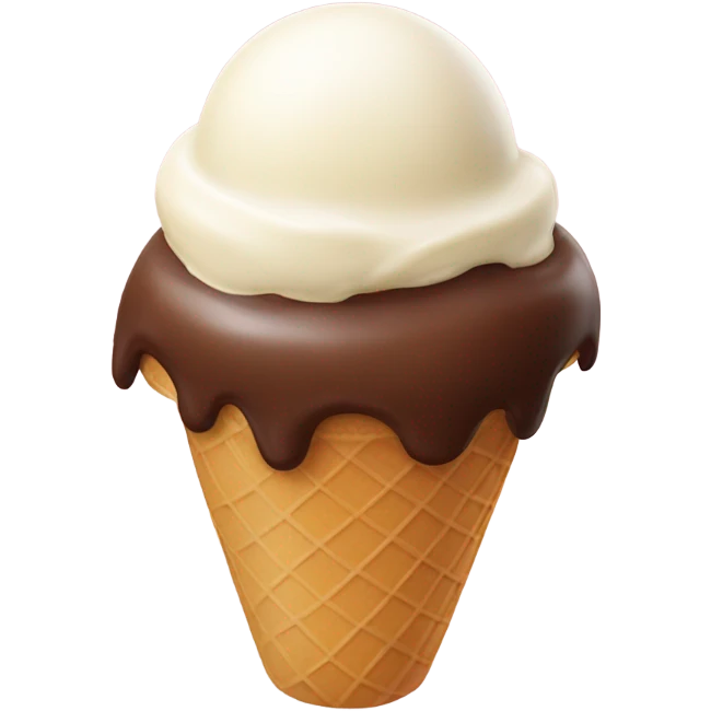 just ice cream ball emoji