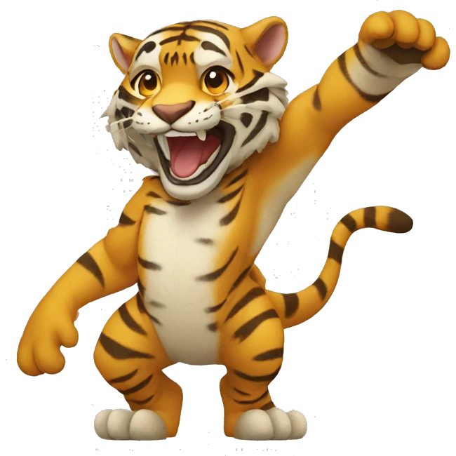 trigre feliz emoji