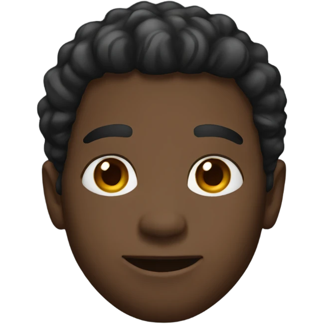 Black dude emoji