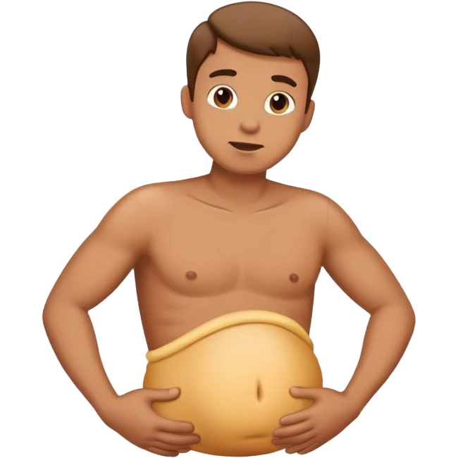 Man farting emoji