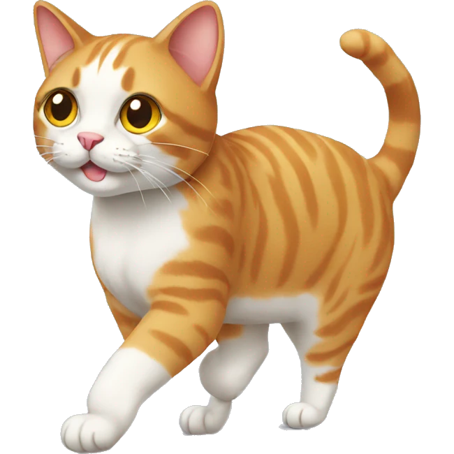walking cat emoji