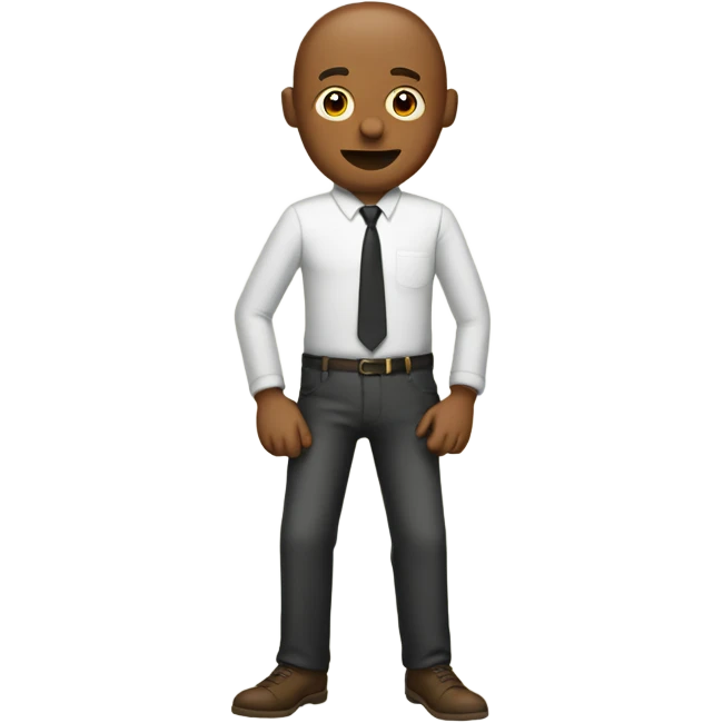 Three legged man emoji