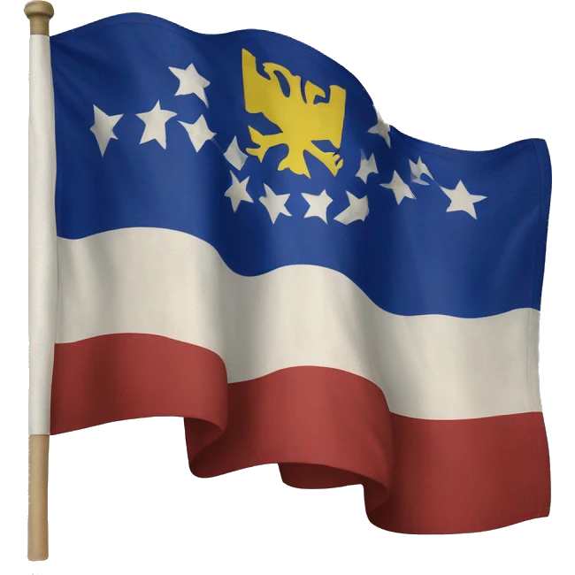 Old bosnian flag emoji