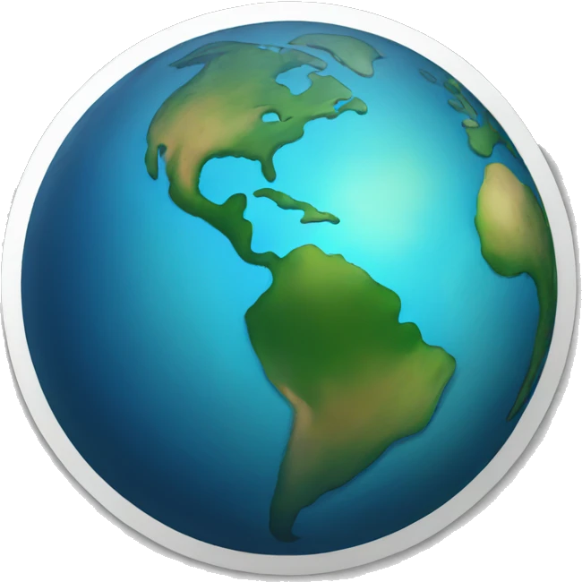 earth sticker emoji | AI Emoji Generator