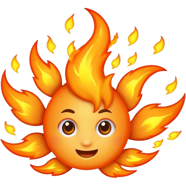 fire spark emoji