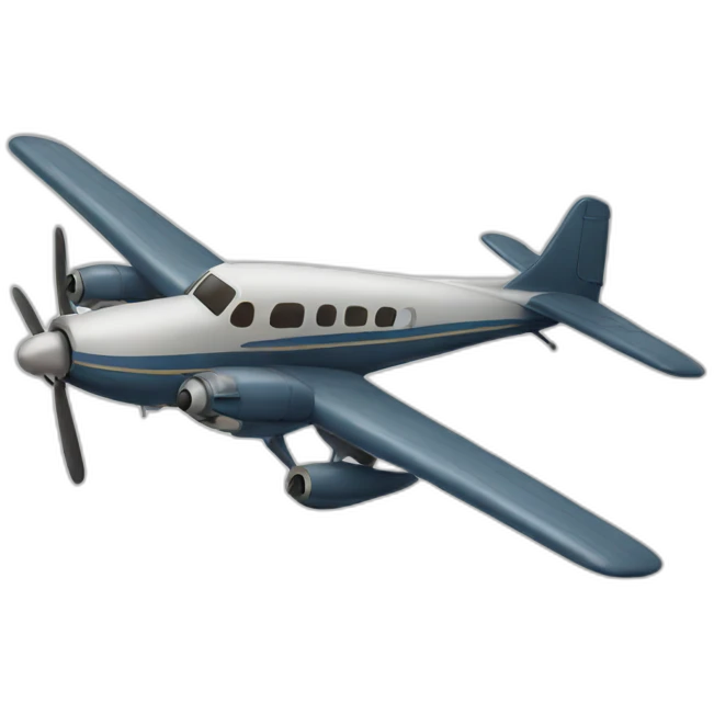 Old airplane emoji
