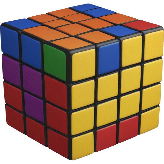 Rubik's Cube emoji