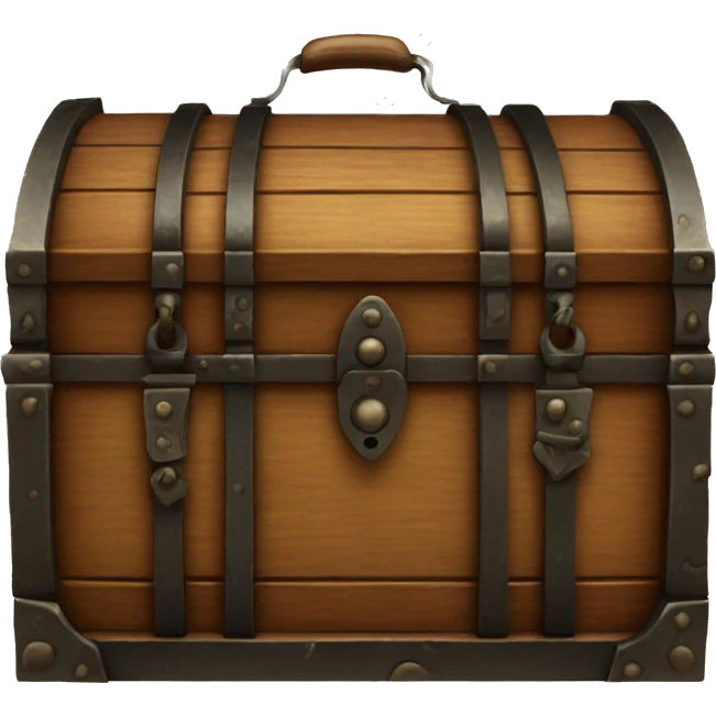 vintage chest with old books inside  emoji