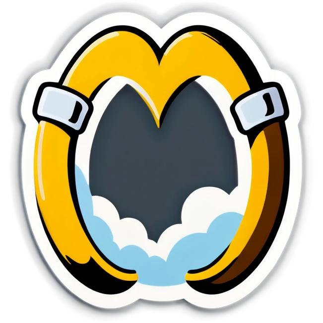 Wedding ring with white and yellow heart on top emoji