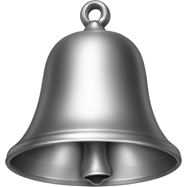bell silver emoji