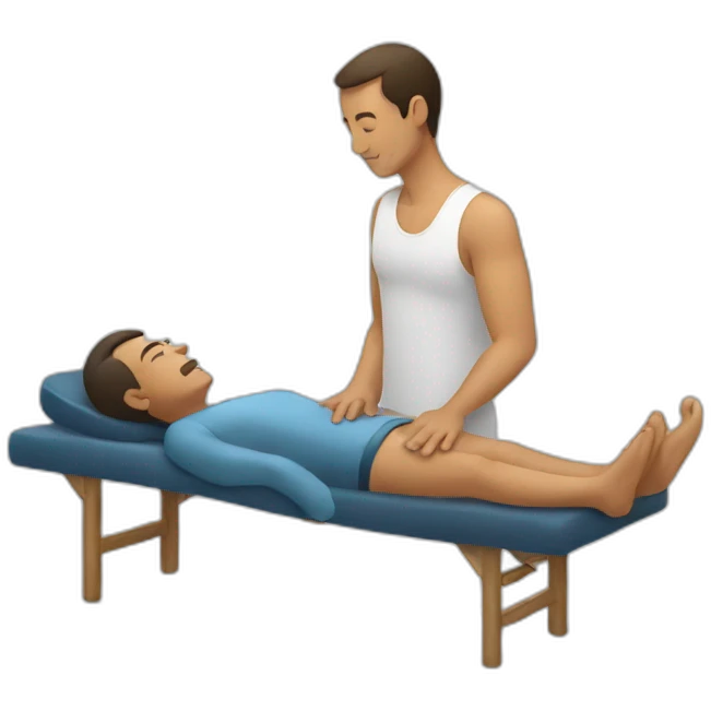 A man massage emoji