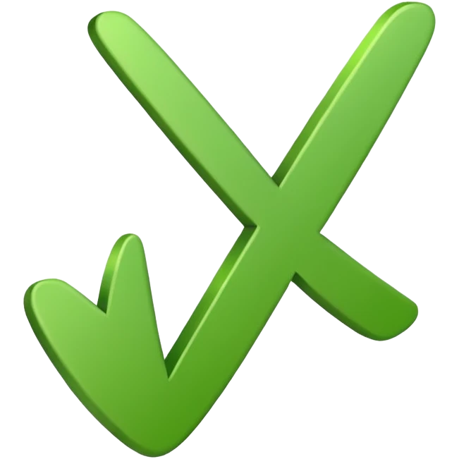 Check mark emoji
