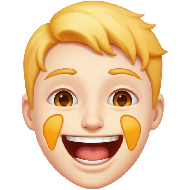 dying from laughter emoji