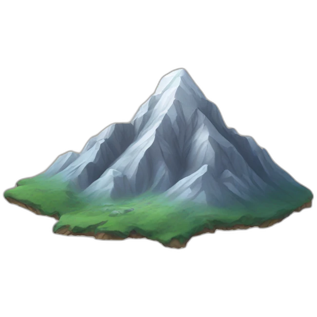 Mountain emoji