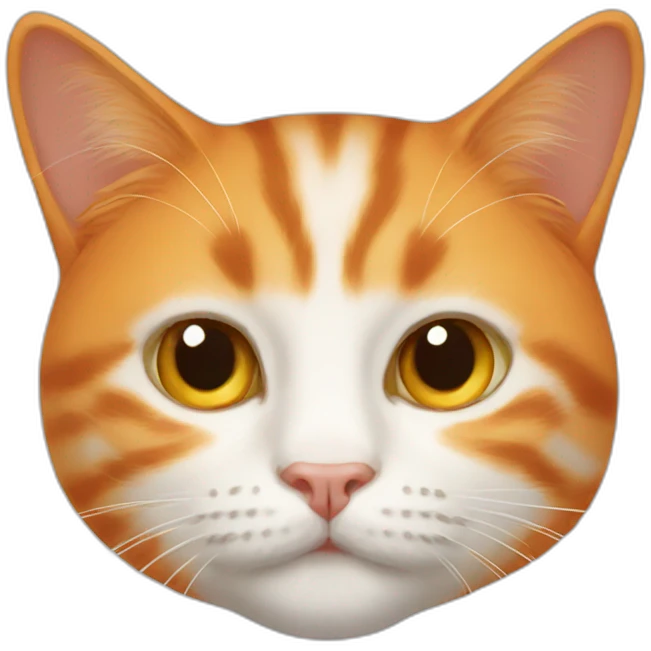 orange-cat emoji