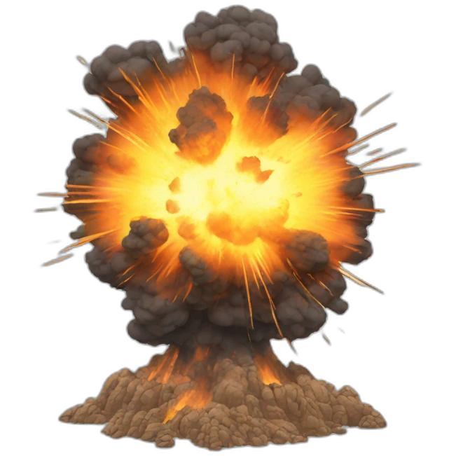 explosion emoji