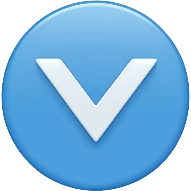 Centang biru emoji