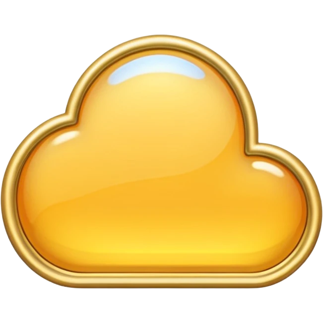 shiny gold line emoji