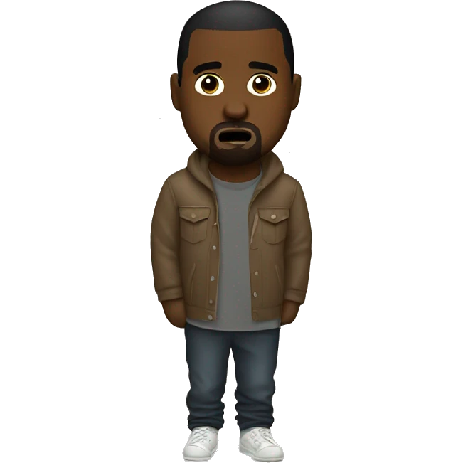 Kanye west bear  emoji