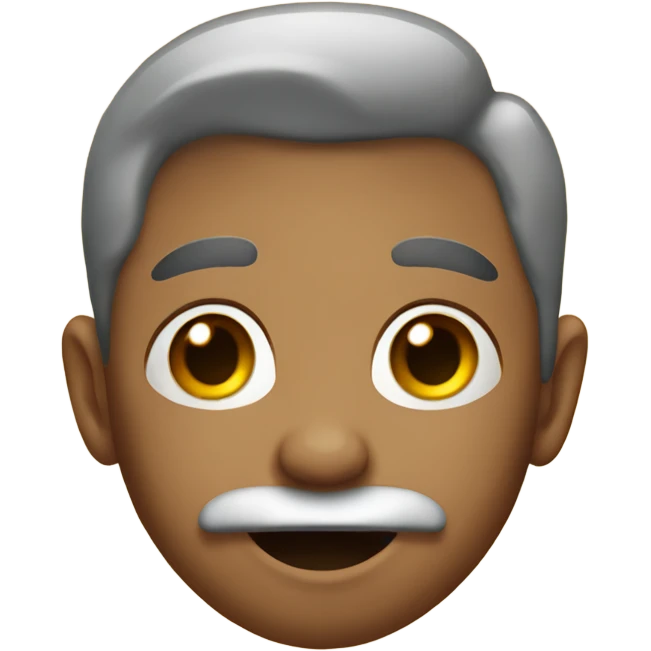 Floating nose big nostrils emoji