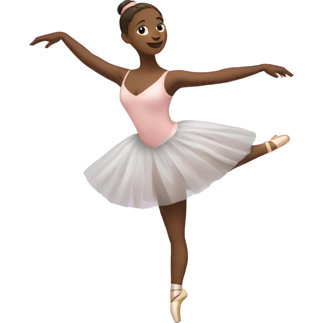 Ballerina dancing emoji