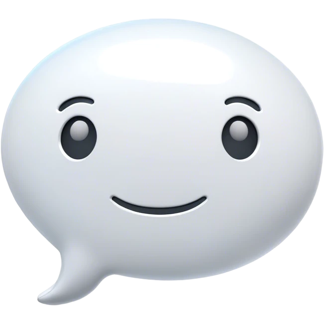 message bubble emoji