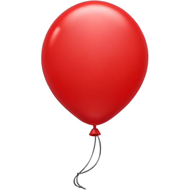 red baloon emoji