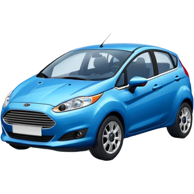 Car Ford fiesta emoji
