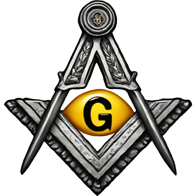 Masonic Square and Compass G emoji