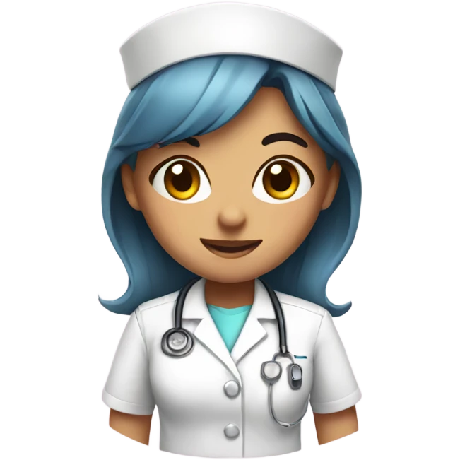 cute nurse emoji