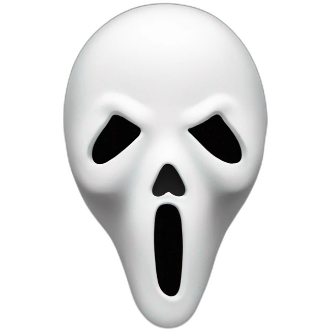Ghostface emoji