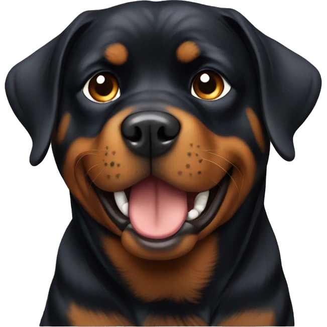 Rottweiler dog  emoji