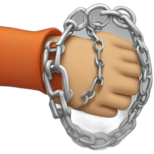 trump-in-handcuffs emoji