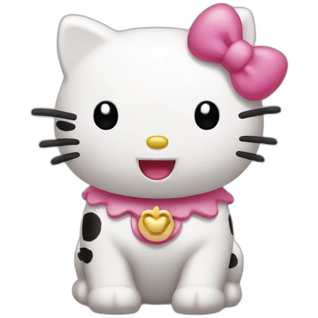 hello kitty vache emoji