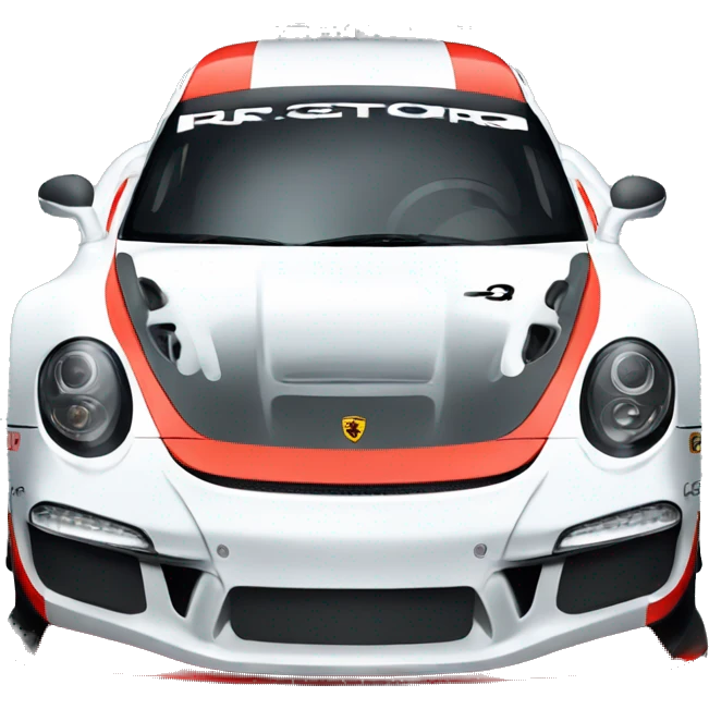 porsche rsr gt3 cup car emoji