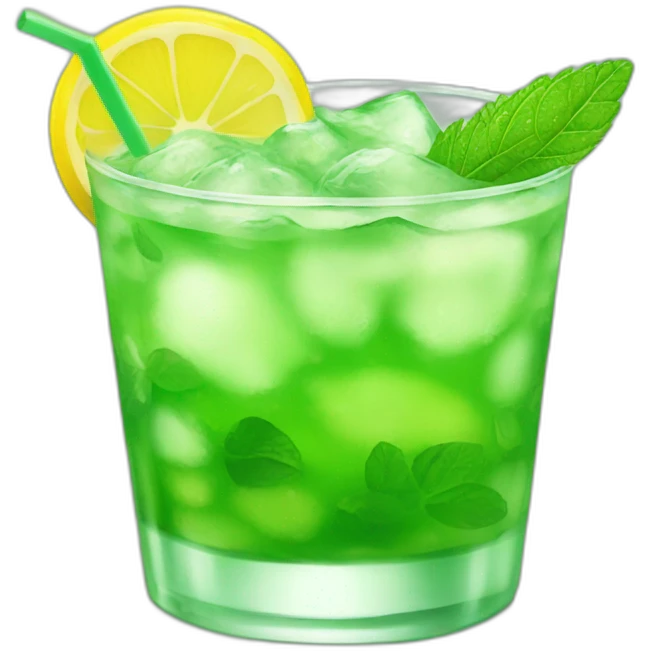 Amine mojito emoji