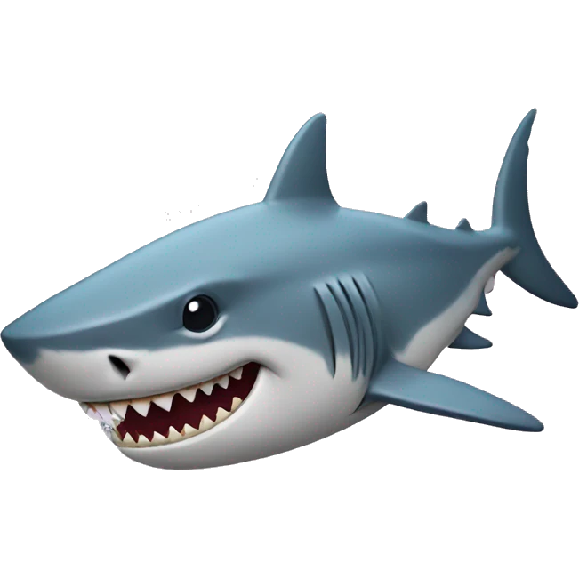shark with king crown emoji