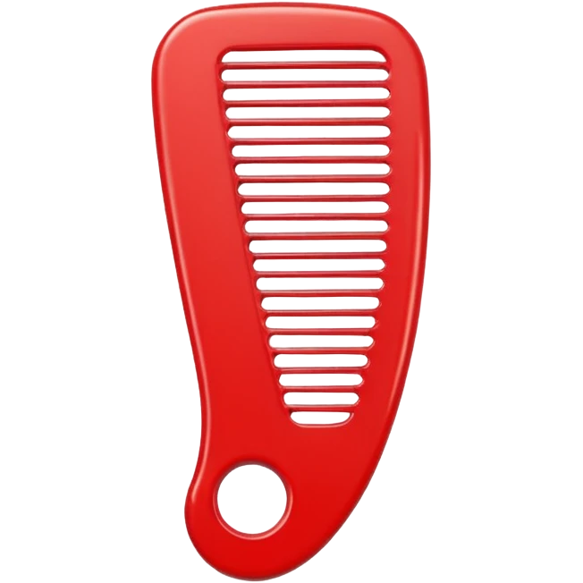 red comb emoji