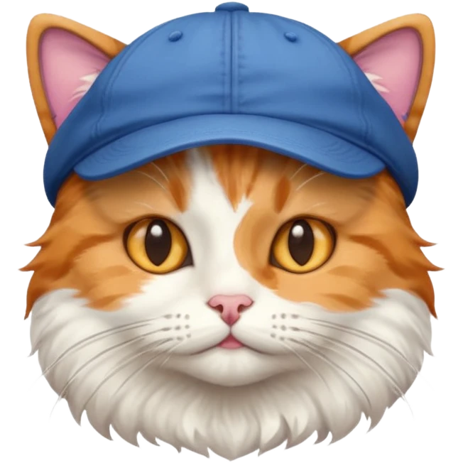 Cat with a cap  emoji