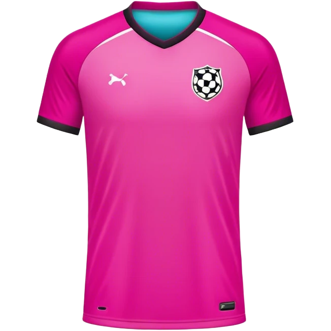 Pink Soccer Jersey emoji